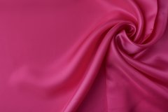 ткань подкладочная ткань фуксия подклад вискоза однотонная розовая Италия