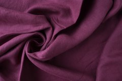 ткань пурпурно-фиолетовый лен Италия