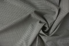 ткань черно-белая шерсть гусиная лапка костюмно-плательная шерсть в клетку серая Италия