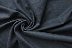ткань ткань шерсть кашемир мелкий ромб костюмно-плательная шерсть однотонная синяя Италия
