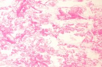 ткань вискоза в бело-розовых тонах