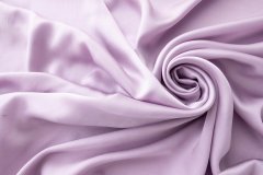 ткань ткань атлас сиреневый атлас шелк однотонная фиолетовая Италия