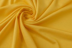 ткань желтый трикотаж трикотаж вискоза однотонная желтая Италия