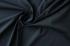 ткань темно-синий хлопок с эластаном костюмно-плательная хлопок однотонная синяя Италия