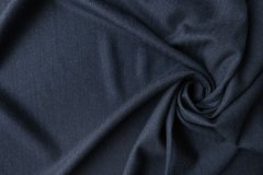 ткань синяя шерсть в елочку костюмно-плательная шерсть иные синяя Италия