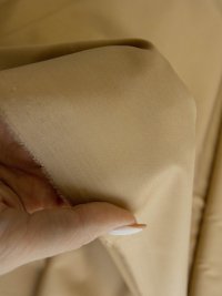 ткань бежевый хлопок с лоском