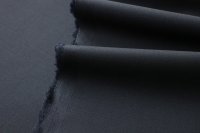 ткань черная шерсть с графитовым оттенком