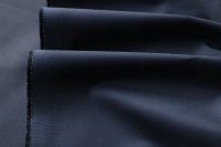 ткань бархатистый хлопок темно-синего цвета