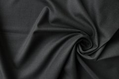 ткань темно-серая шерсть с кашемиром костюмно-плательная шелк однотонная серая Италия