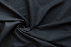 ткань черный габардин габардин шерсть однотонная черная Италия
