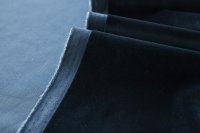 ткань сине-черный бархат