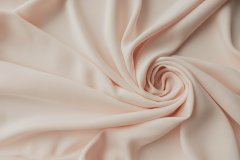 ткань кади маршмеллоу кади шелк однотонная розовая Италия
