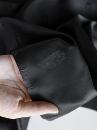 ткань угольный подклад из вискозы с цветами
