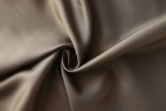 ткань подклад из вискозы светло-коричневого цвета  подклад вискоза однотонная бежевая Италия