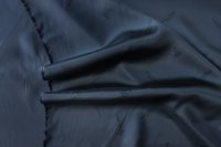 ткань подклад из вискозы темно-синий с надписями