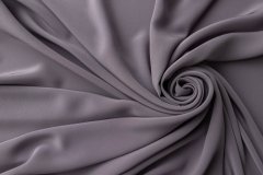 ткань крепдешин туапового цвета крепдешин шелк однотонная фиолетовая Италия