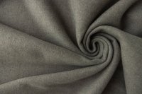 ткань двухслойный двусторонний серый пальтовый кашемир (Лоро Пиана)