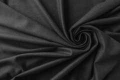 ткань шерсть с кашемиром холодного серого оттенка костюмно-плательная шерсть однотонная серая Италия
