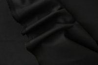 ткань костюмный хлопок с эластаном черного цвета