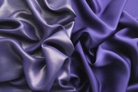 ткань двустороннее сине-фиолетовое кади с блеском