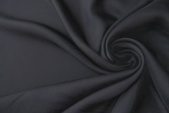 ткань черный подклад из купро подклад купра однотонная черная Италия