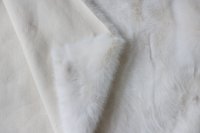 ткань искусственный белый мех с длинным ворсом