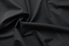 ткань черная шерсть в мелкую точку костюмно-плательная шерсть иные черная Италия