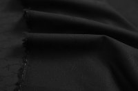 ткань черная костюмная шерсть жаккард