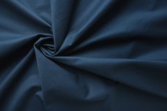 ткань ярко-синий хлопок  плащевка хлопок однотонная синяя Италия