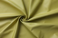 ткань плащевка лимонного цвета с блеском  плащевка полиэстер однотонная желтая Италия