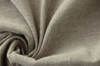 ткань серый лен с шелком и эластаном