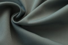 ткань серая шерсть в мелкий рубчик костюмно-плательная шерсть однотонная серая Италия