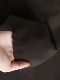 ткань шоколадная шерсть с эластаном