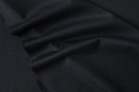 ткань черный габардин из шерсти с кашемиром