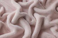 ткань искусственный мех розовый