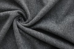 ткань футер светло-серого цвета футер хлопок однотонная серая Италия