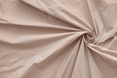 ткань плащевка кремового цвета плащевка полиэстер однотонная бежевая Италия