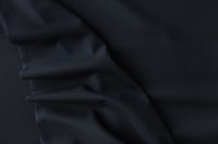 ткань черно-синяя костюмная шерсть в елочку