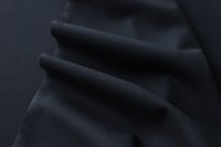 ткань черно-синяя костюмная шерсть в елочку