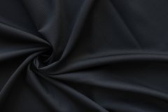 ткань легкая шерсть с полоску костюмно-плательная шерсть в полоску синяя Италия