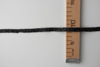  тесьма из силиконовой ленты с черными камушками