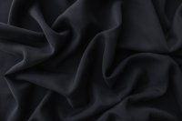 ткань кади черно-синего цвета