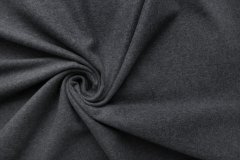 ткань легкий пальтовый кашемир серый меланж Италия