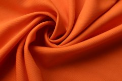 ткань оранжевая костюмная шерсть (в 2х отрезах: 3.7 м; 0.80 м) Италия