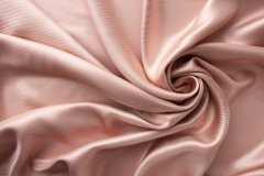 ткань твил цвета румян твил шелк однотонная розовая Италия