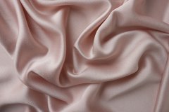 ткань вискозное кади теплого розового цвета Италия