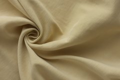 ткань лен цвета пармезан костюмно-плательная лен однотонная желтая Италия