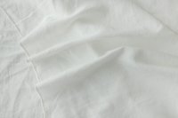 ткань белый лен полупрозрачный
