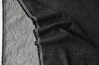 ткань черная джинсовка 
