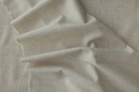 ткань фланель из хлопка серо-белый меланж